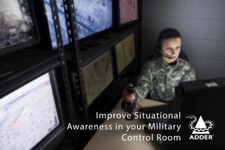 Improve Situational Awareness in your Military Control Room 